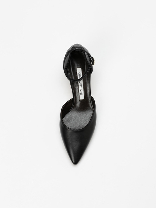 Yseult Side-cut Pumps in BLACK