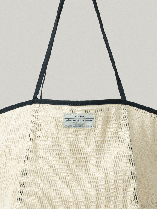 MER MESH ECO BAG [IVORY - COTTON]