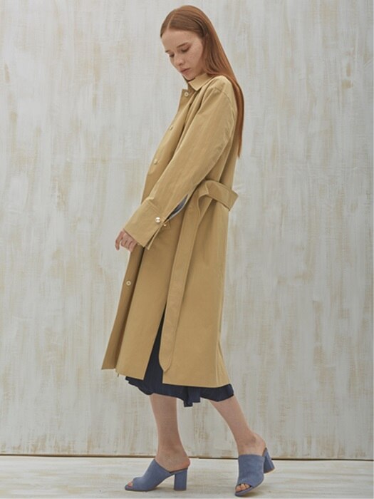 PEAL POINT TRENCH COAT