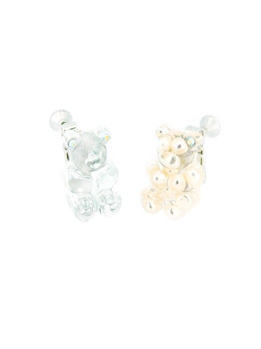 GUMMYBEAR EAR CLIP (MULTI PEARL)