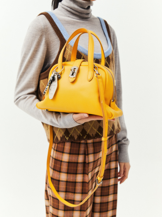 Toque tote S 9 (토크 토트 스몰) Mustard