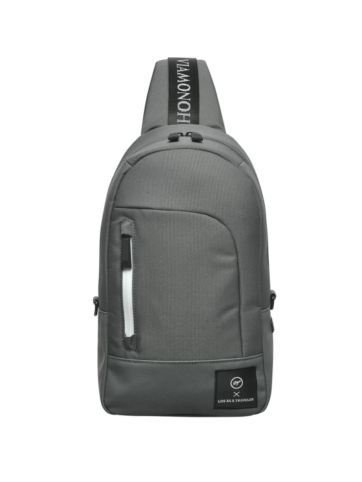 VIAMONOH SPACE SLING BAG (GRAY)