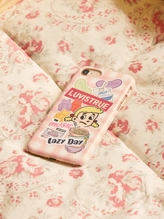 LZ IPHONE CASE 7,8(PINK)