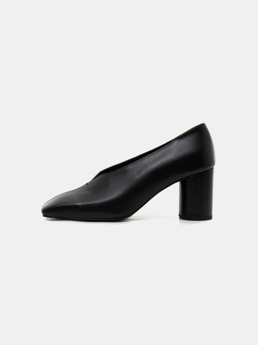 Square Pumps Heels - Black (KE01K2M015)