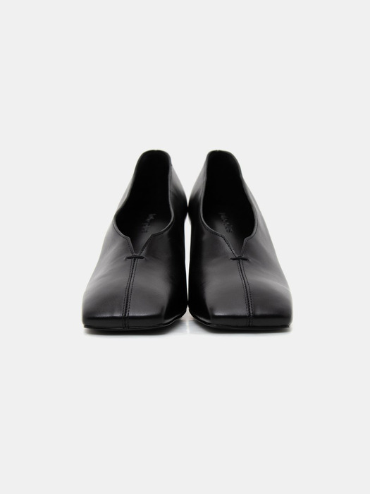 Square Pumps Heels - Black (KE01K2M015)