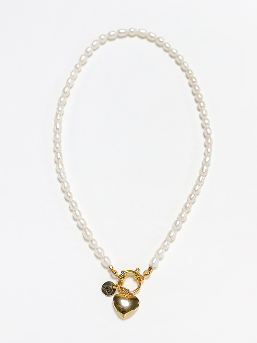 [단독]Sweet love pearl necklace