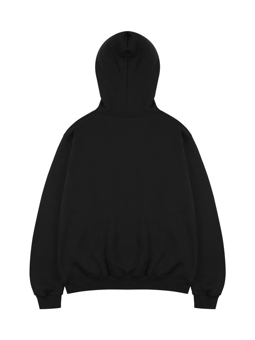 Bear hoodie black