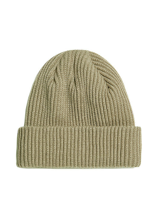 NEW PARISIAN DOG LOGO BEANIE BEIGE