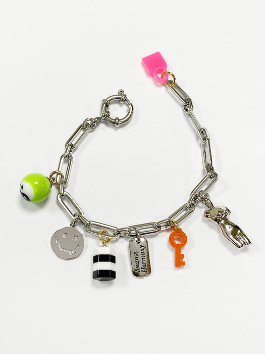 [단독]Joyful charm bracelet 2color