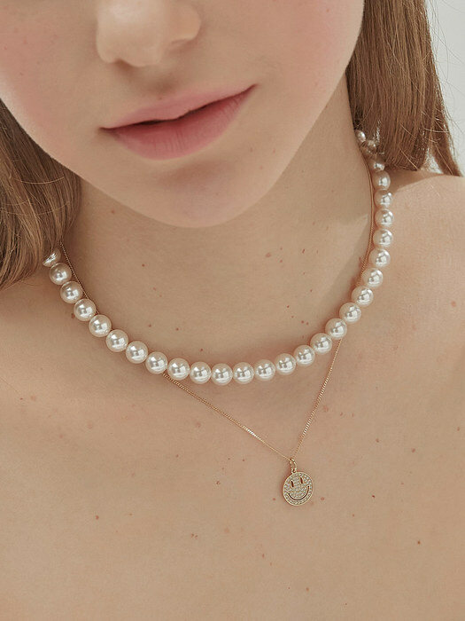 [Silver 925] Swan Pearl Necklace