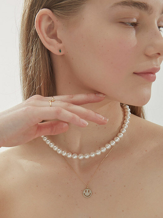 [Silver 925] Swan Pearl Necklace