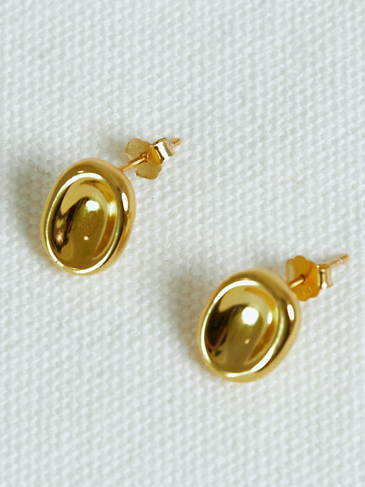 Milla(gold) silver earring