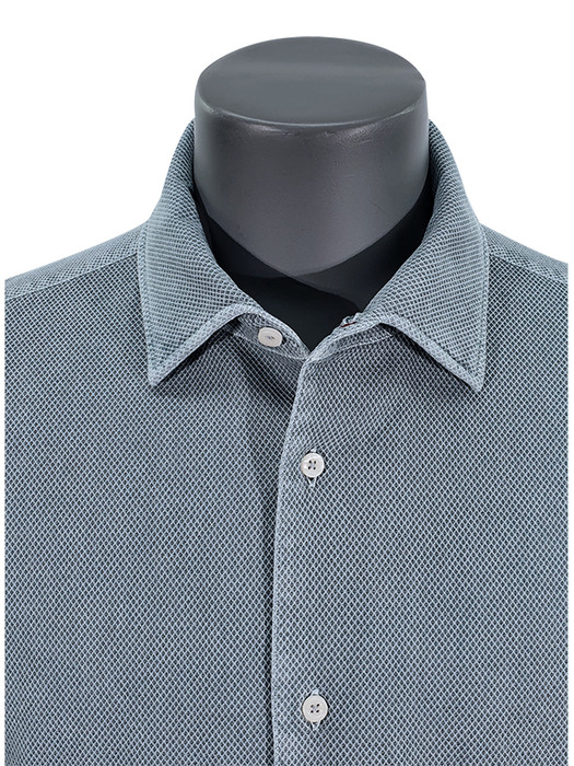 birbante regular shirt  blue