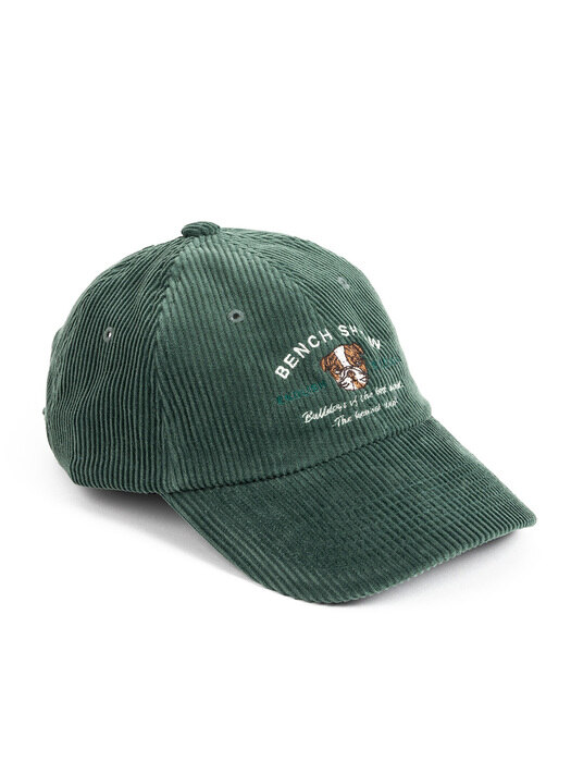 CORDUROY KENNEL CLUB CAP (green)