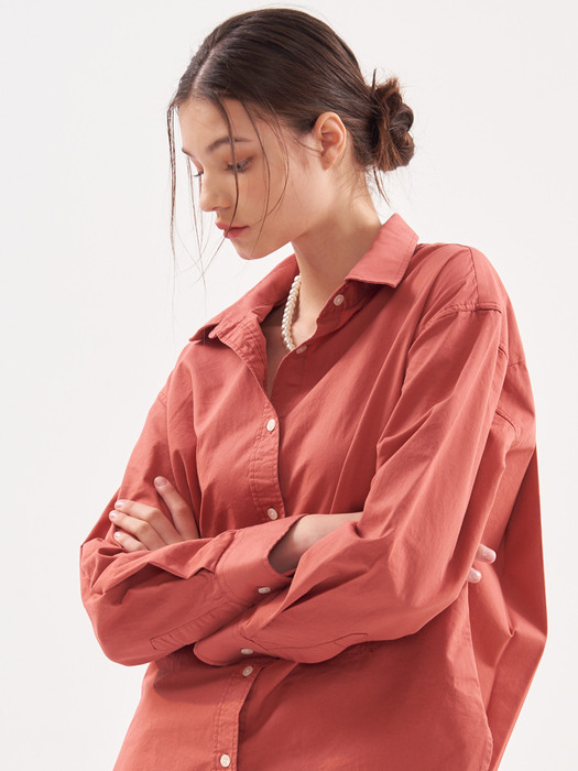 UP-141 Loose Fit Daily shirts_6colors