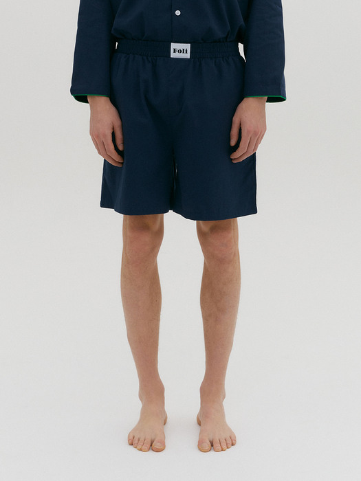 (Men) Essential PJ Shorts Navy