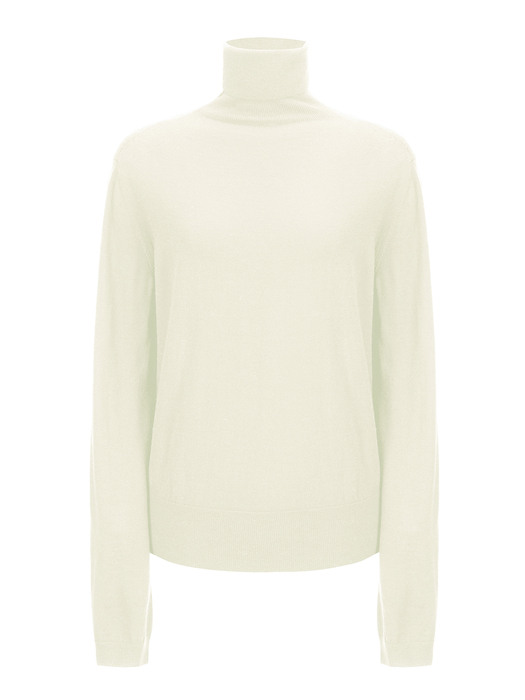 [단독] BASIC TURTLENECK [IVORY]