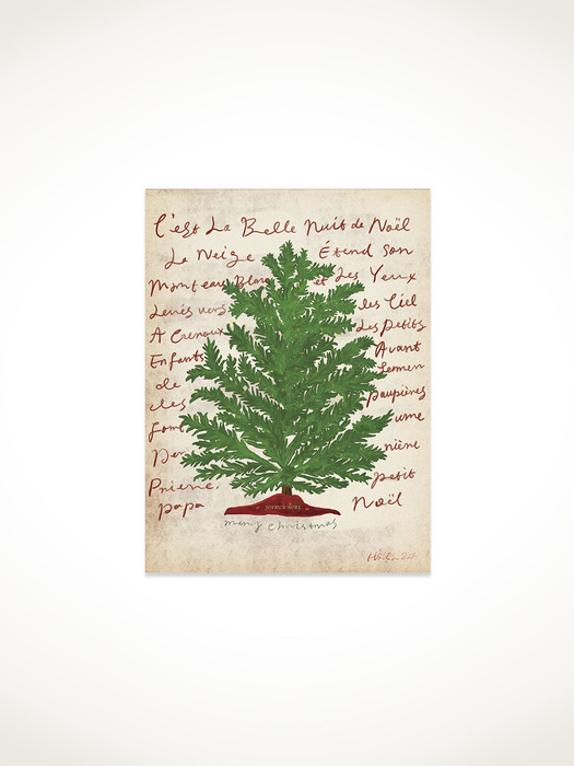 Christmas Tree Postcard