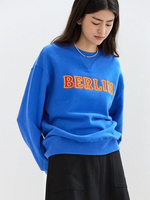 B Berlin Sweatshirts_Afternoon Blue