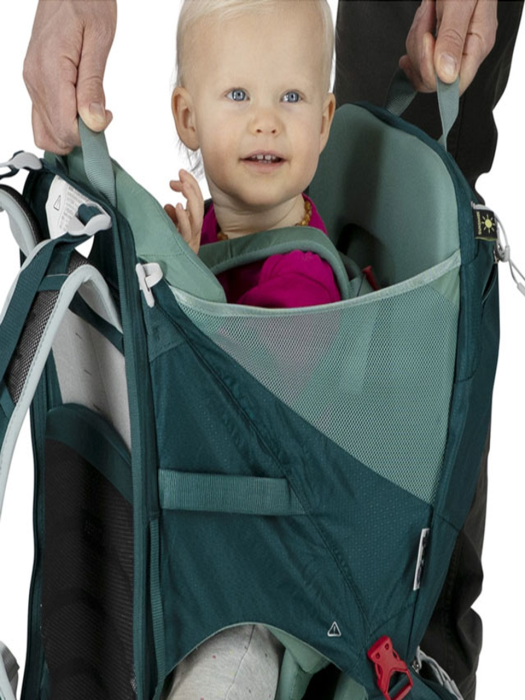 포코 LT 키즈 캐리어 유아 힙시트 아동용 등산 가방 아기띠 백팩 OPC1AAB001 블랙