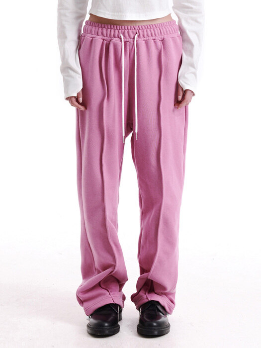 WIRE SWEAT PANTS (PINK)