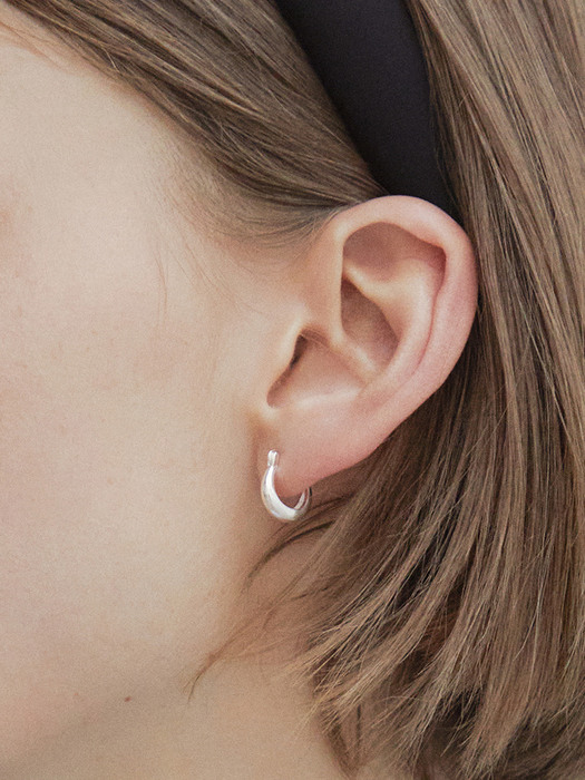 [925 silver]volum earring