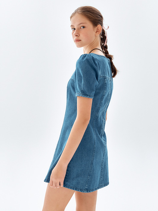 Summer Denim Mini Dress