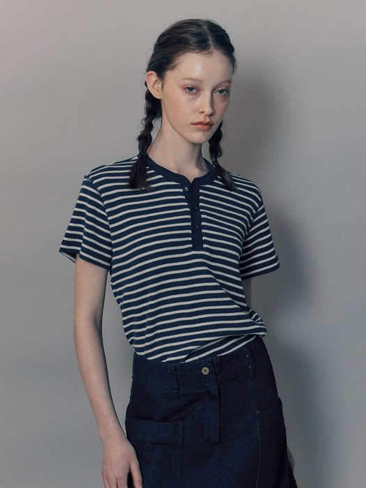 Penico stripe t-shirt (Navy)