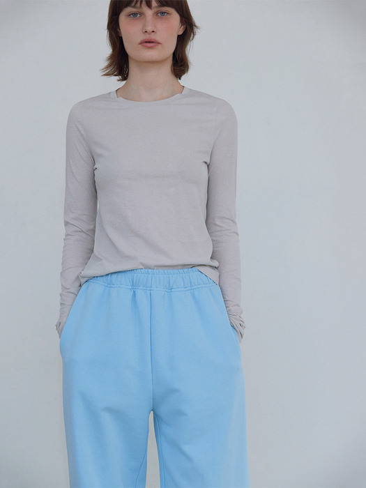 LAYER JERSEY TEE _ L/GREY