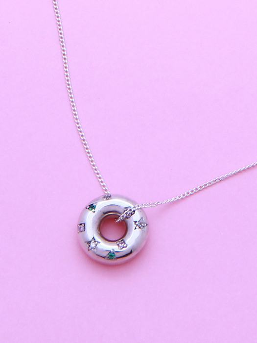 Donut silver925 Necklace