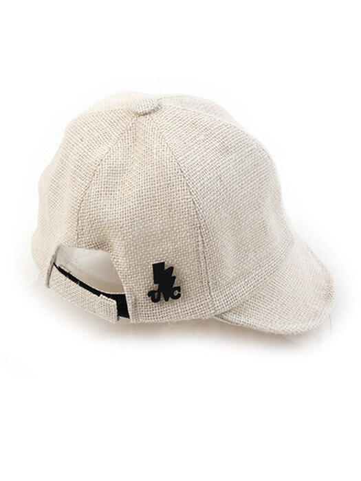 Linen Backopen Ivory Wire Bucket Hat 린넨버킷햇