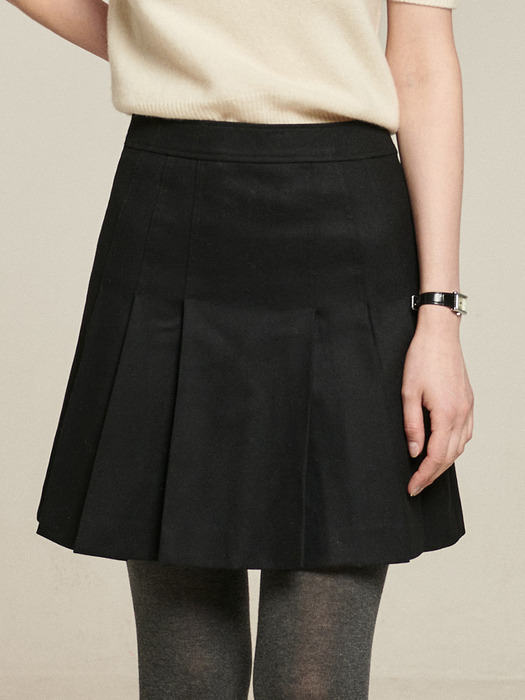 [단독]Sally Pleats Mini Skirt_3color