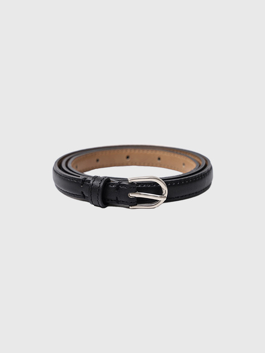 헤리 씬 레더 벨트 / HERY THIN LEATHER BELT_3colors