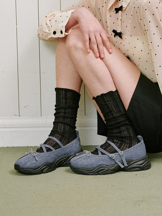 ljh7026 Platform Ribbon Mary Jane - 7 Colors