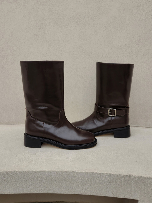 MARANG MIDDLE BOOTS_CHOCO BROWN/RS09BR