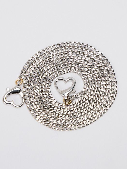 Silver Heart Chain