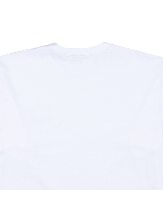 [꼼데가르송] 카모플라주 하트 와펜 티셔츠 P1T244 WHITE