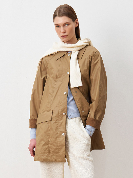 Waxed Trench Jacket KW4SM1670_96