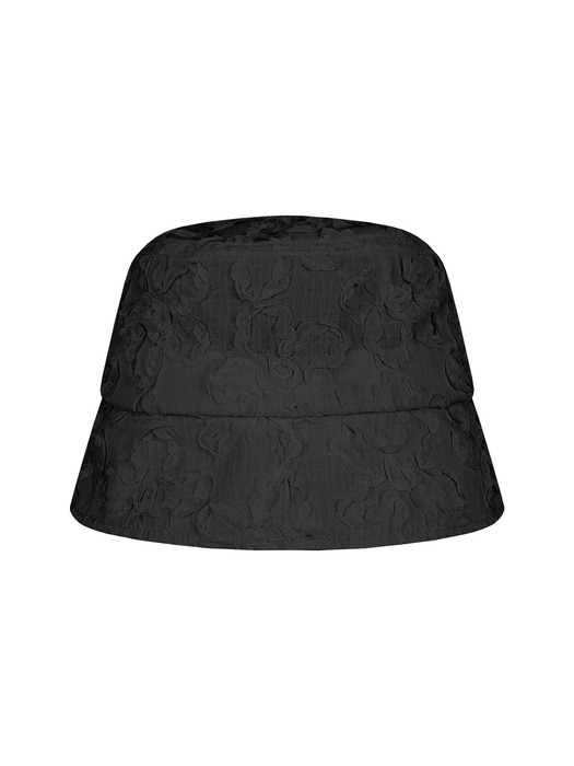 LACE BUCKET HAT (BLACK)