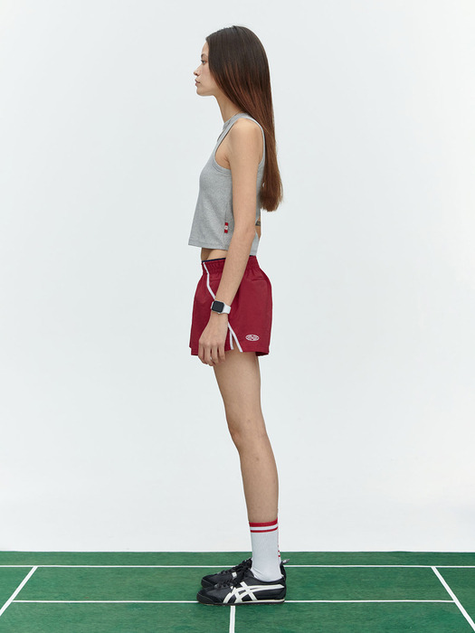 MNS SPANDEX TANK TOP GRAY_이너브라