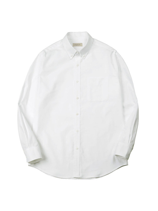 041 Oxford Button-down Shirts (White)