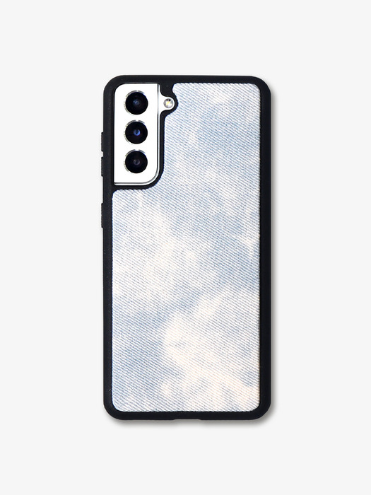 TEXTILE PHONE CASE [LIGHT BLUE]