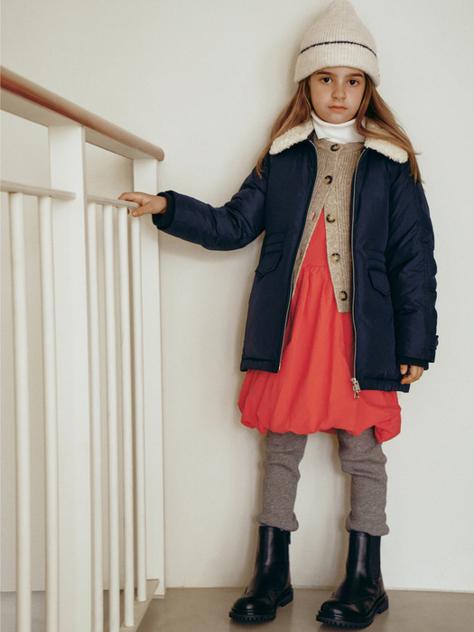 [KIDS] Shearing Collar Down Jacket