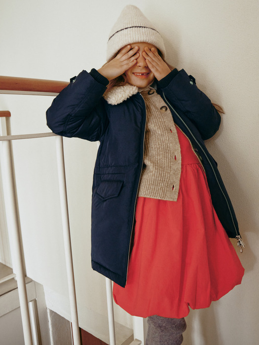 [KIDS] Shearing Collar Down Jacket