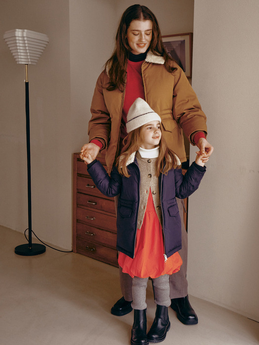 [KIDS] Shearing Collar Down Jacket