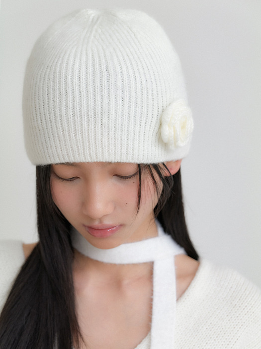 rose brushed beanie HA027