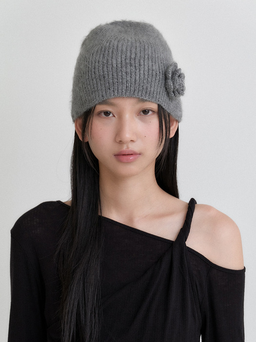 rose brushed beanie