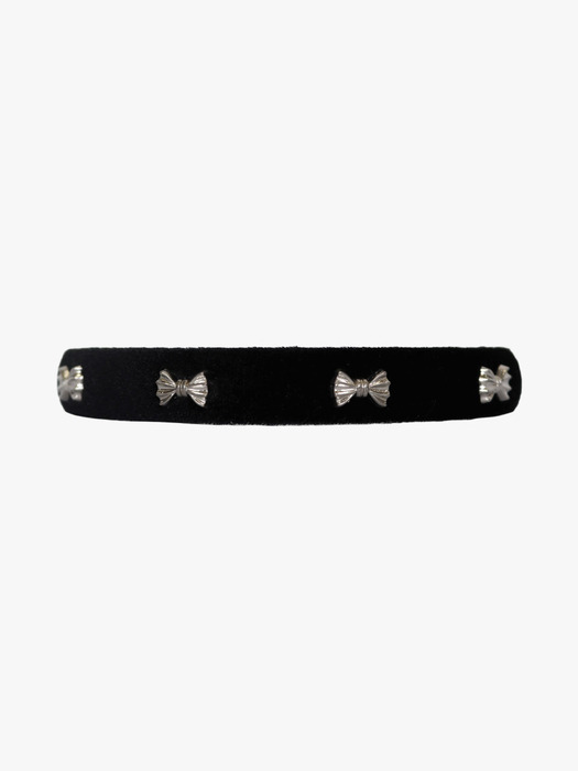 CLARA VELVET HAIRBAND_BLACK