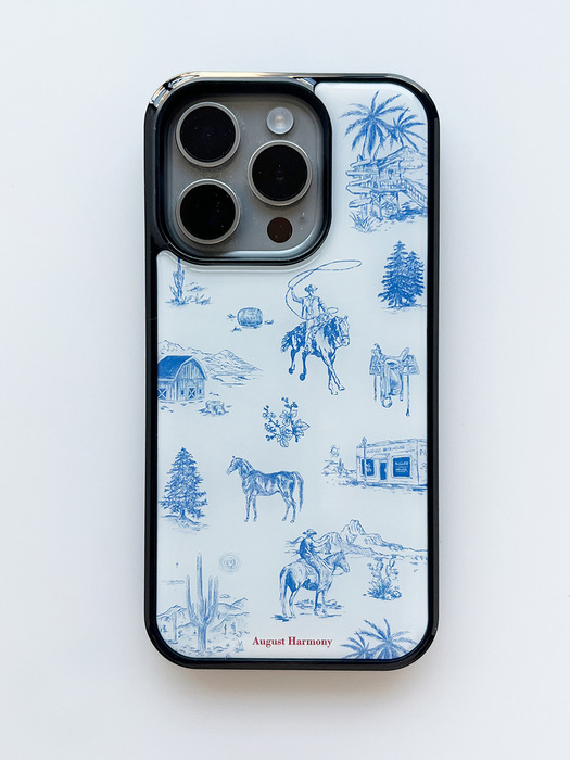 Cowboy Life Epoxy iPhone Case