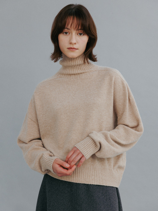 DENMA TURTLE NECK KNIT (3colors)